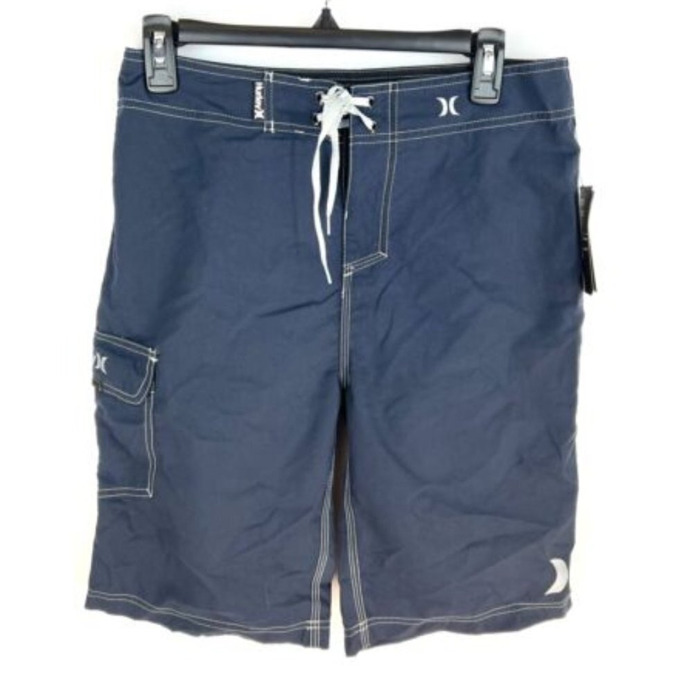 Hurley Men’s Supersuede Blue Board Shorts Size 29